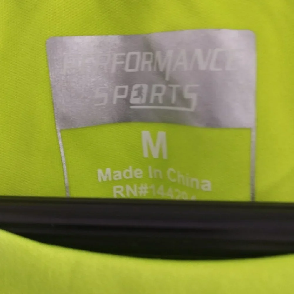 Performance Sport Yellow Rash Guard - Picture 4 of 5